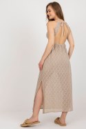 Sukienka Model TW-SK-BI-8676.22 Beige - Och Bella - L