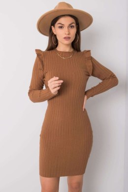 Sukienka Model TW-SK-BI-ZS5098.84 Light Brown - Och Bella - uniwersalny