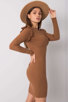Sukienka Model TW-SK-BI-ZS5098.84 Light Brown - Och Bella - uniwersalny