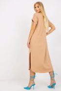 Sukienka Model TW-SK-OB031.11 Camel - Och Bella - M