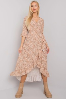 Sukienka model TW-SK-BI-24502-3.46P Beige - Och Bella - M