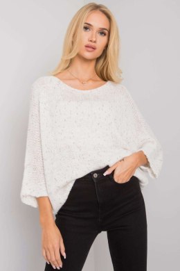 Sweter Damski Model TW-SW-BI-20109.61P Ecru - Och Bella - uniwersalny