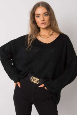 Sweter Damski Model TW-SW-BI-3002.98 Black - Och Bella - uniwersalny