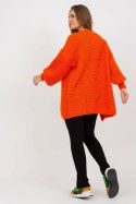 Sweter Kardigan Model TW-SW-BI-9025.36X Orange - Och Bella - uniwersalny Sweter Kardigan Model TW-SW-BI-9025.36X Orange - Och Bella - uniwersalny