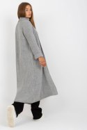 Sweter Kardigan Model TW-SW-BL-2453.91P Grey - Och Bella - uniwersalny