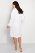 Szlafrok Damski Model Madame Long White - Momenti Per Me - L