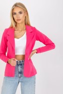 Żakiet Model TW-ZT-OB034.12 Fluo Pink - Och Bella - M Żakiet Model TW-ZT-OB034.12 Fluo Pink - Och Bella - M