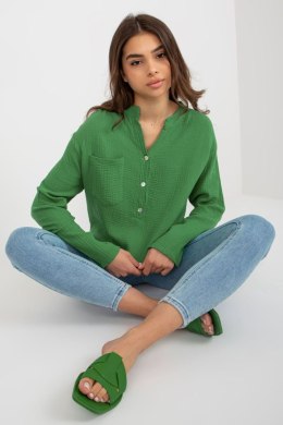 Bluzka Model TW-KS-BI-1144.07 Green - Och Bella - S