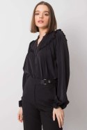 Koszula Damska Model TW-KS-BP-5078.21 Black - Och Bella - M