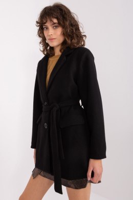Płaszcz Damski Model TW-PL-BI-2022320.01X Black - Och Bella - S