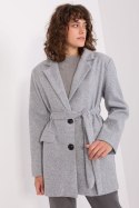 Płaszcz Damski Model TW-PL-BI-2022320.01X Grey - Och Bella - S