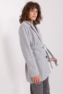 Płaszcz Damski Model TW-PL-BI-2022320.01X Grey - Och Bella - S
