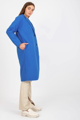 Płaszcz Damski Model TW-PL-BI-7298-1.15 Dark Blue - Och Bella - uniwersalny