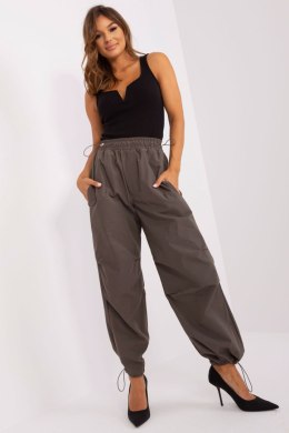 Spodnie Damskie Model TW-SP-OB056.86P Khaki - Och Bella - L