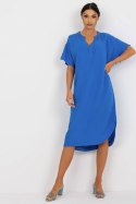 Sukienka Model TW-SK-BE-AZ101.40P Blue - Och Bella - S Sukienka Model TW-SK-BE-AZ101.40P Blue - Och Bella - S