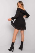 Sukienka Model TW-SK-BI-1203.72P Black - Och Bella - uniwersalny Sukienka Model TW-SK-BI-1203.72P Black - Och Bella - uniwersalny