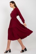 Sukienka Model TW-SK-BI-2021706.93P Bordo - Och Bella - L Sukienka Model TW-SK-BI-2021706.93P Bordo - Och Bella - L