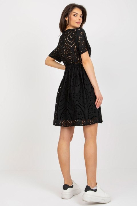 Sukienka Model TW-SK-BI-25222-2.34X Black - Och Bella - S Sukienka Model TW-SK-BI-25222-2.34X Black - Och Bella - S