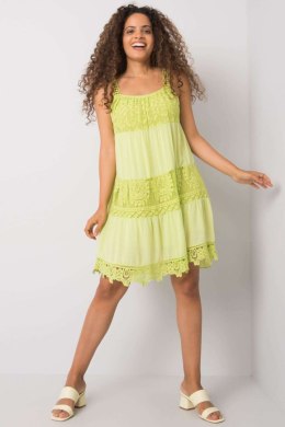 Sukienka Model TW-SK-BI-81593.28 Limonka - Och Bella - S