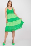 Sukienka Model TW-SK-BI-82345.19P Green - Och Bella - L