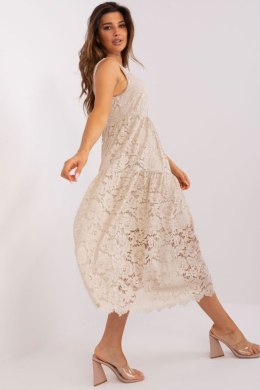 Sukienka Model TW-SK-BI-8246.37X Beige - Och Bella - XL