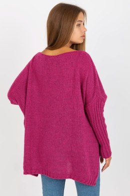Sweter Damski Model TW-SW-BI-M559.08X Fuksja - Och Bella - uniwersalny