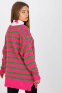 Sweter Damski Model TW-SW-BI-M59.25 Pink - Och Bella - uniwersalny