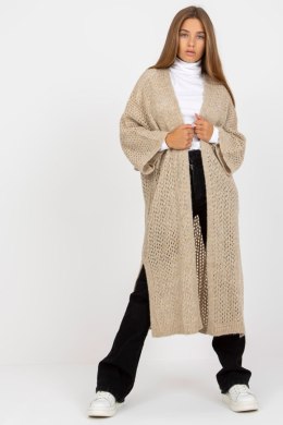 Sweter Kardigan Model TW-SW-BI-M31.36X Beige - Och Bella - uniwersalny