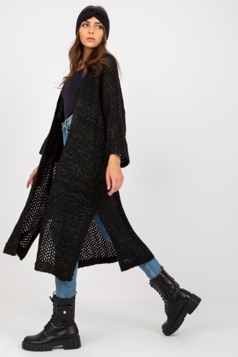 Sweter Kardigan Model TW-SW-BI-M31.36X Black - Och Bella - uniwersalny