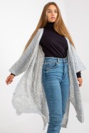 Sweter Kardigan Model TW-SW-BI-M31.36X Grey - Och Bella - uniwersalny Sweter Kardigan Model TW-SW-BI-M31.36X Grey - Och Bella - uniwersalny