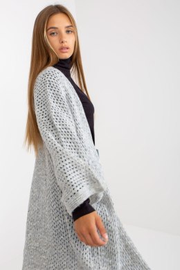 Sweter Kardigan Model TW-SW-BI-M31.36X Grey - Och Bella - uniwersalny