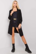 Sweter Kardigan Model TW-SW-BI-ZS5007.82 Black - Och Bella - uniwersalny Sweter Kardigan Model TW-SW-BI-ZS5007.82 Black - Och Bella - uniwersalny