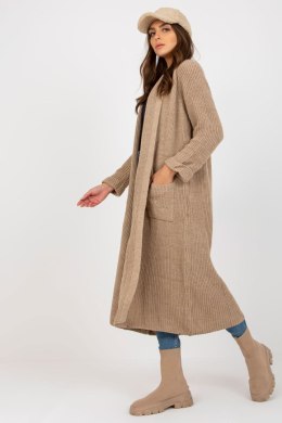 Sweter Kardigan Model TW-SW-BL-2453.91P Beige - Och Bella - uniwersalny