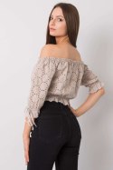 Bluzka Model TW-TP-BI-25455.43 Beige - Och Bella - L