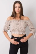 Bluzka Model TW-TP-BI-25455.43 Beige - Och Bella - M