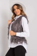Kamizelka Damska Model TW-KZ-2115.32X Dark Grey - Och Bella - XL