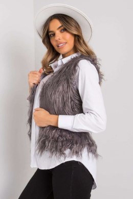 Kamizelka Damska Model TW-KZ-2115.32X Dark Grey - Och Bella - XL