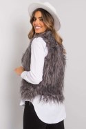 Kamizelka Damska Model TW-KZ-2115.32X Dark Grey - Och Bella - XL
