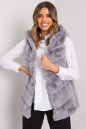 Kamizelka Model TW-KZ-2116.48P Grey - Och Bella - L Kamizelka Model TW-KZ-2116.48P Grey - Och Bella - L