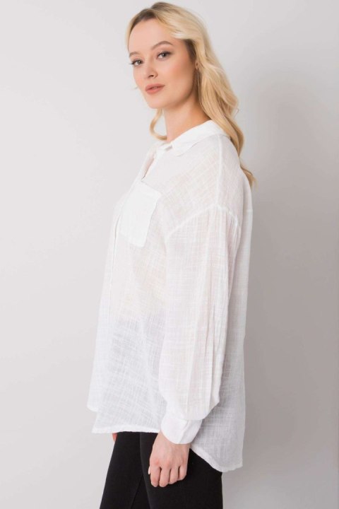 Koszula Damska Model TW-KS-BI-26698.50 White - Och Bella - M Koszula Damska Model TW-KS-BI-26698.50 White - Och Bella - M