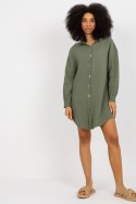Koszula Damska Model TW-KS-BI-82639.16X Khaki - Och Bella - XL Koszula Damska Model TW-KS-BI-82639.16X Khaki - Och Bella - XL