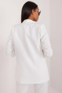 Marynarka Model TW-ZT-BI-24155a.01X White - Och Bella - S Marynarka Model TW-ZT-BI-24155a.01X White - Och Bella - S