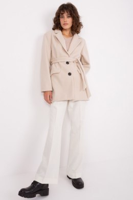 Płaszcz Damski Model TW-PL-BI-2022320.01X Light Beige - Och Bella - M