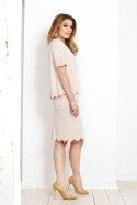 Spódnica Komplet Model M240/3 Powder Pink - La Aurora - 44