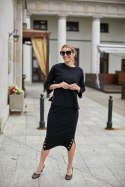 Spódnica Komplet Model M329/1 Black - La Aurora - 44
