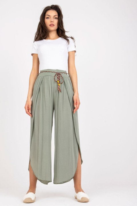 Spodnie Damskie Model TW-SP-BI-81378.24P Khaki - Och Bella - L
