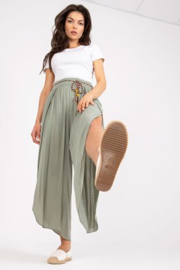 Spodnie Damskie Model TW-SP-BI-81378.24P Khaki - Och Bella - M