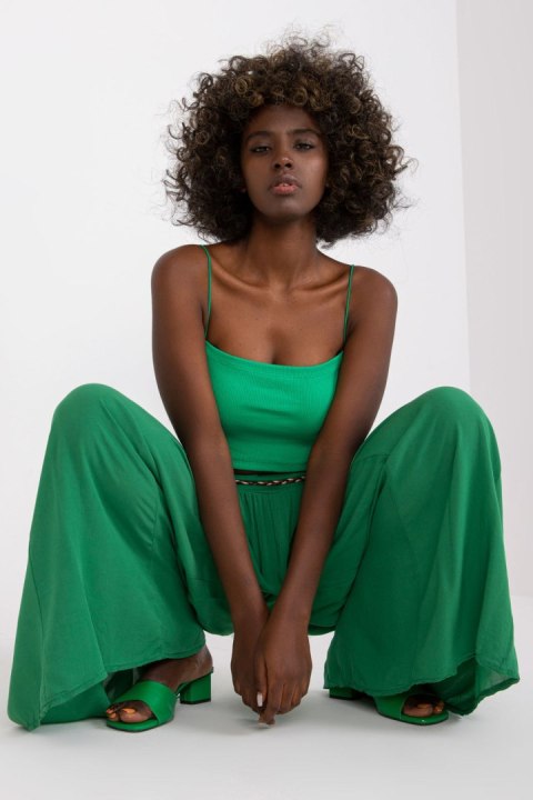 Spodnie Damskie Model TW-SP-BI-81733.14 Green - Och Bella - M Spodnie Damskie Model TW-SP-BI-81733.14 Green - Och Bella - M