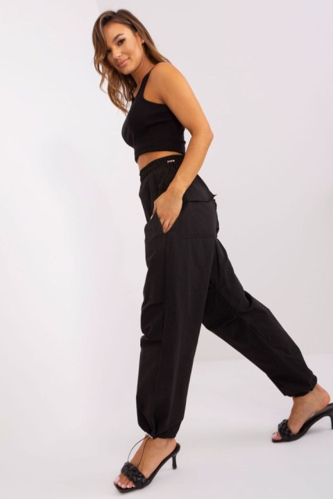 Spodnie Damskie Model TW-SP-OB056.86P Black - Och Bella - XL Spodnie Damskie Model TW-SP-OB056.86P Black - Och Bella - XL