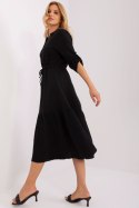 Sukienka Model TW-SK-BI-5829.11X Black - Och Bella - L Sukienka Model TW-SK-BI-5829.11X Black - Och Bella - L